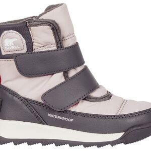 Sorel Kids Gray and White Waterproof Boots